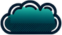 Cloud infrastructure and deployment services icon
